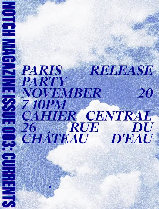 Notch event poster