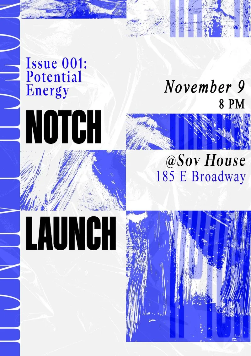 notch magazine launch, nyc