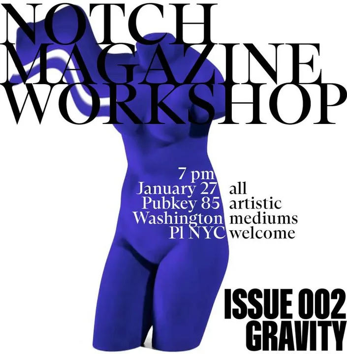 Notch event poster